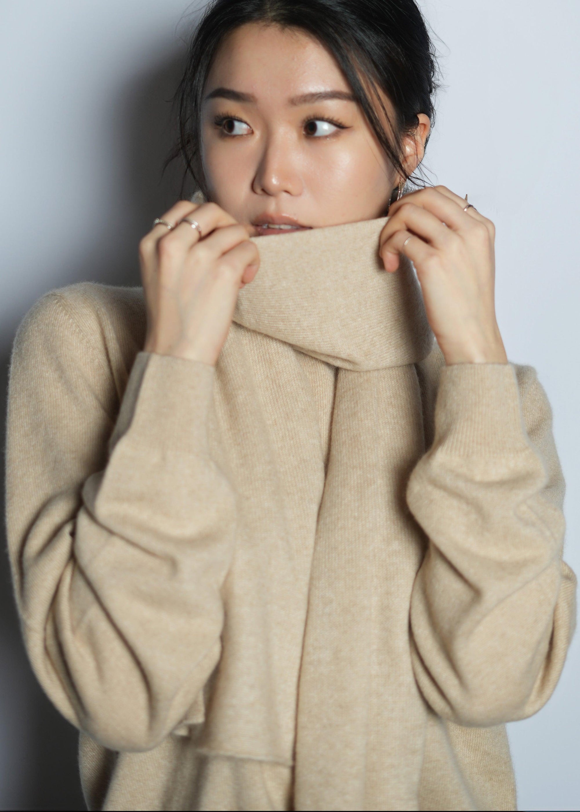 Oversized Cashmere Scarf - Kashme